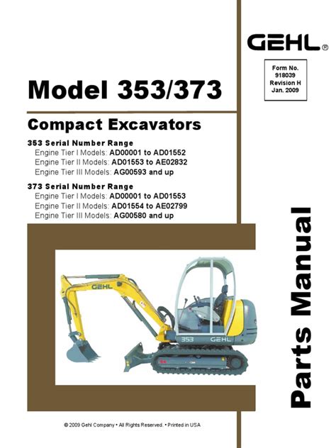 gehl 353 mini excavator specs|gehl hay rake parts.